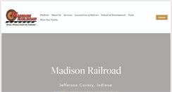 Desktop Screenshot of madisonrailroad.com