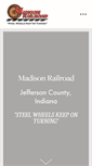 Mobile Screenshot of madisonrailroad.com