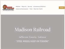 Tablet Screenshot of madisonrailroad.com